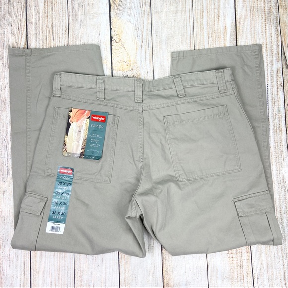 Wrangler Other - New WRANGLER Beige Cargo Pants Straight Leg